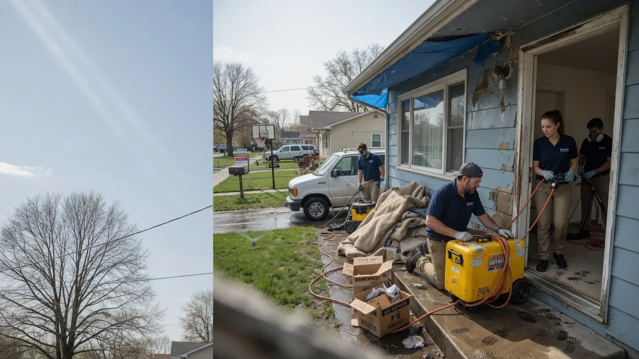 Basement Flood Cleanup in Plainfield, IL near me